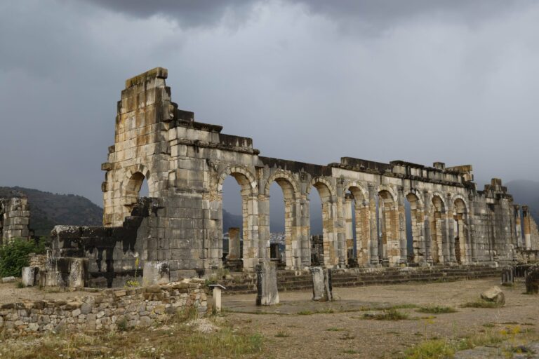 The Roman ruins of Volubilis