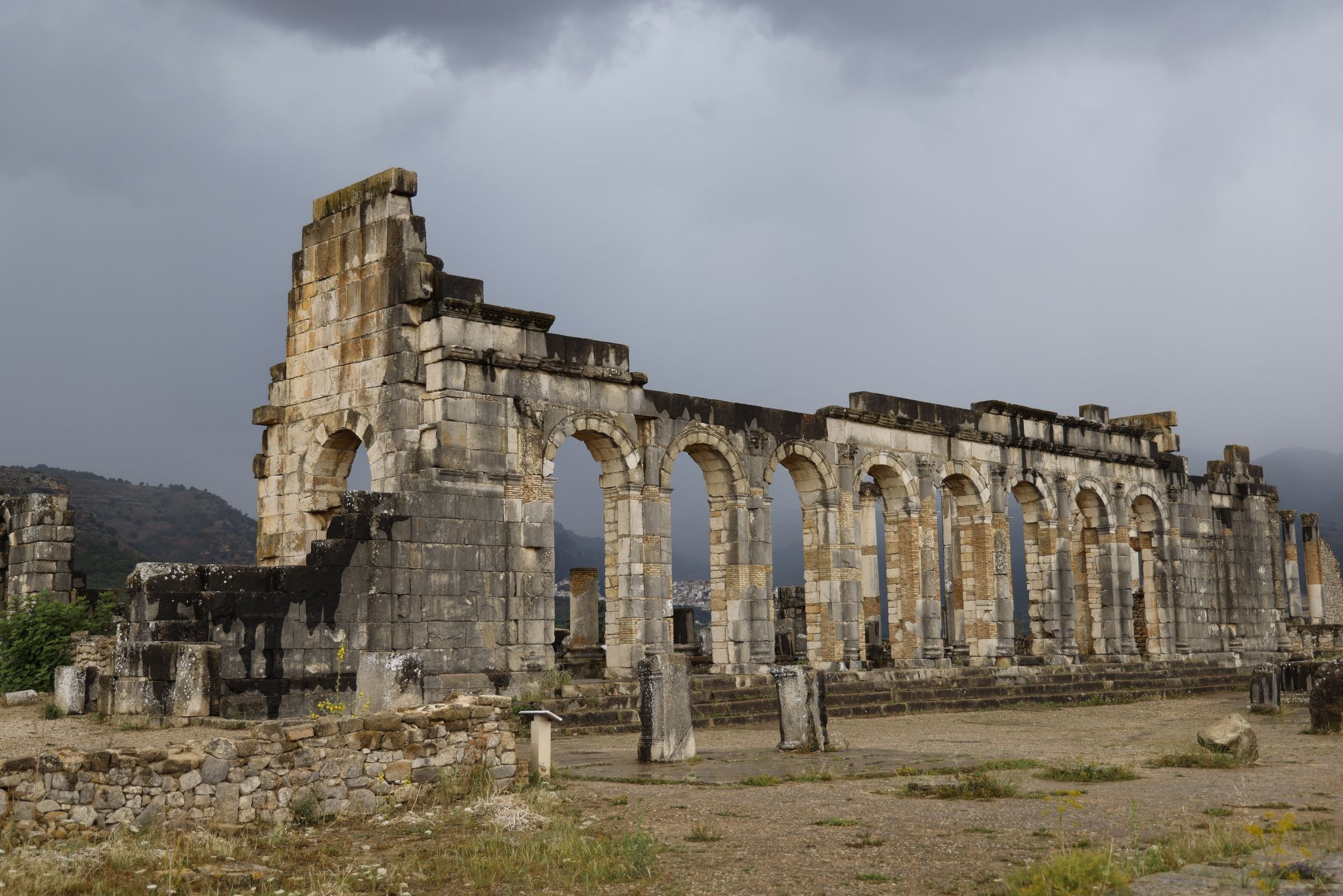 The Roman ruins of Volubilis