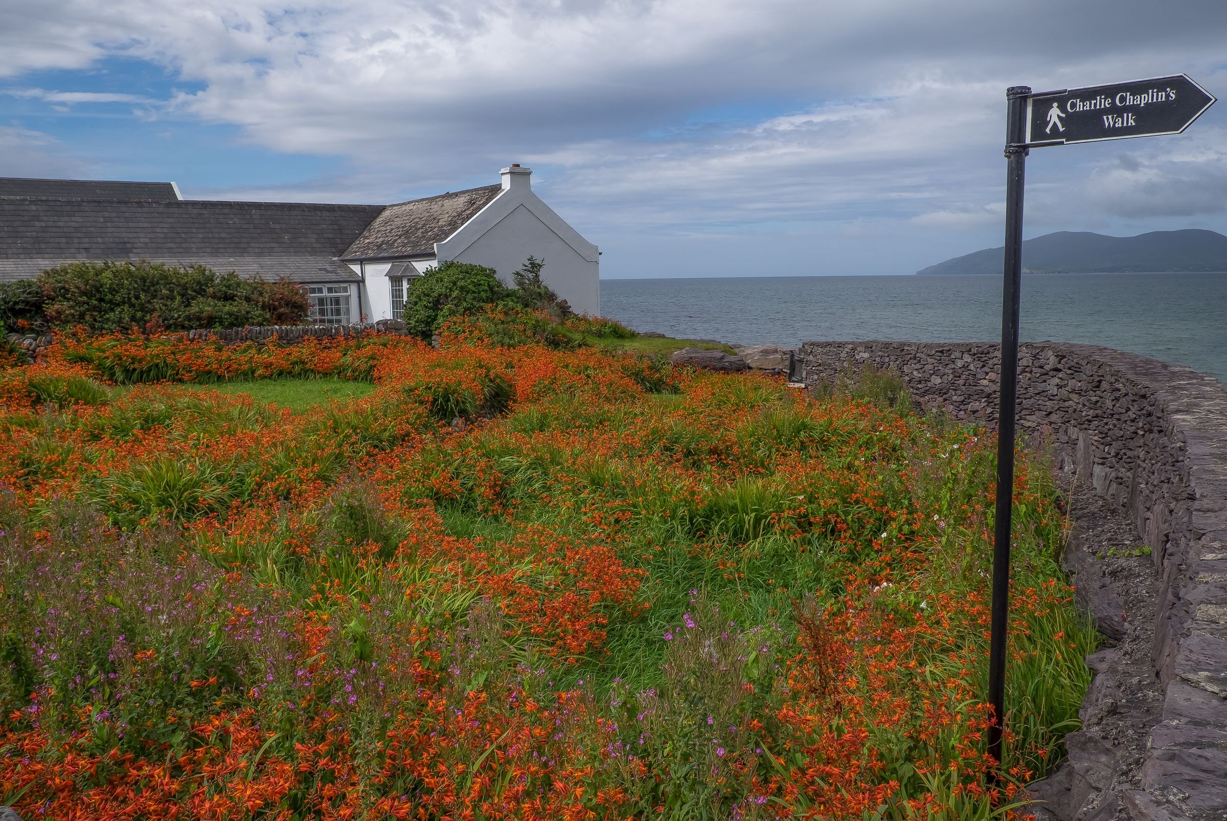 A cottage on the coast path at Waterville