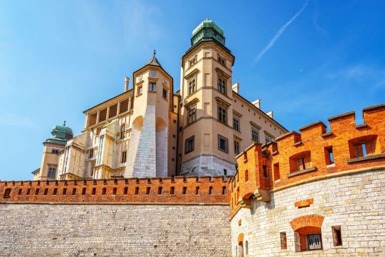 Wawel Royal Castle in Kraków, Poland