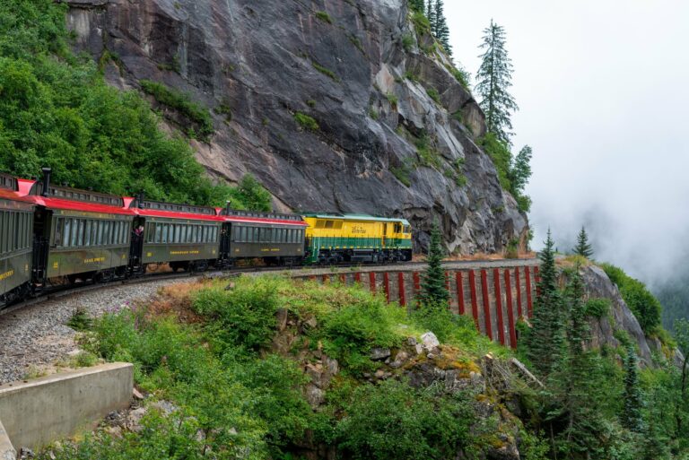A train on the White Pass railway