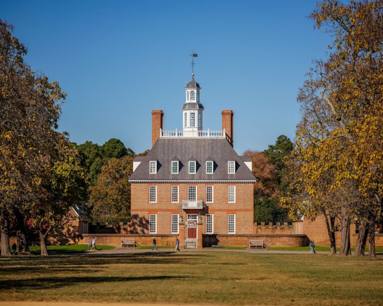 The Governor's Palace in Colonial Williamsburg