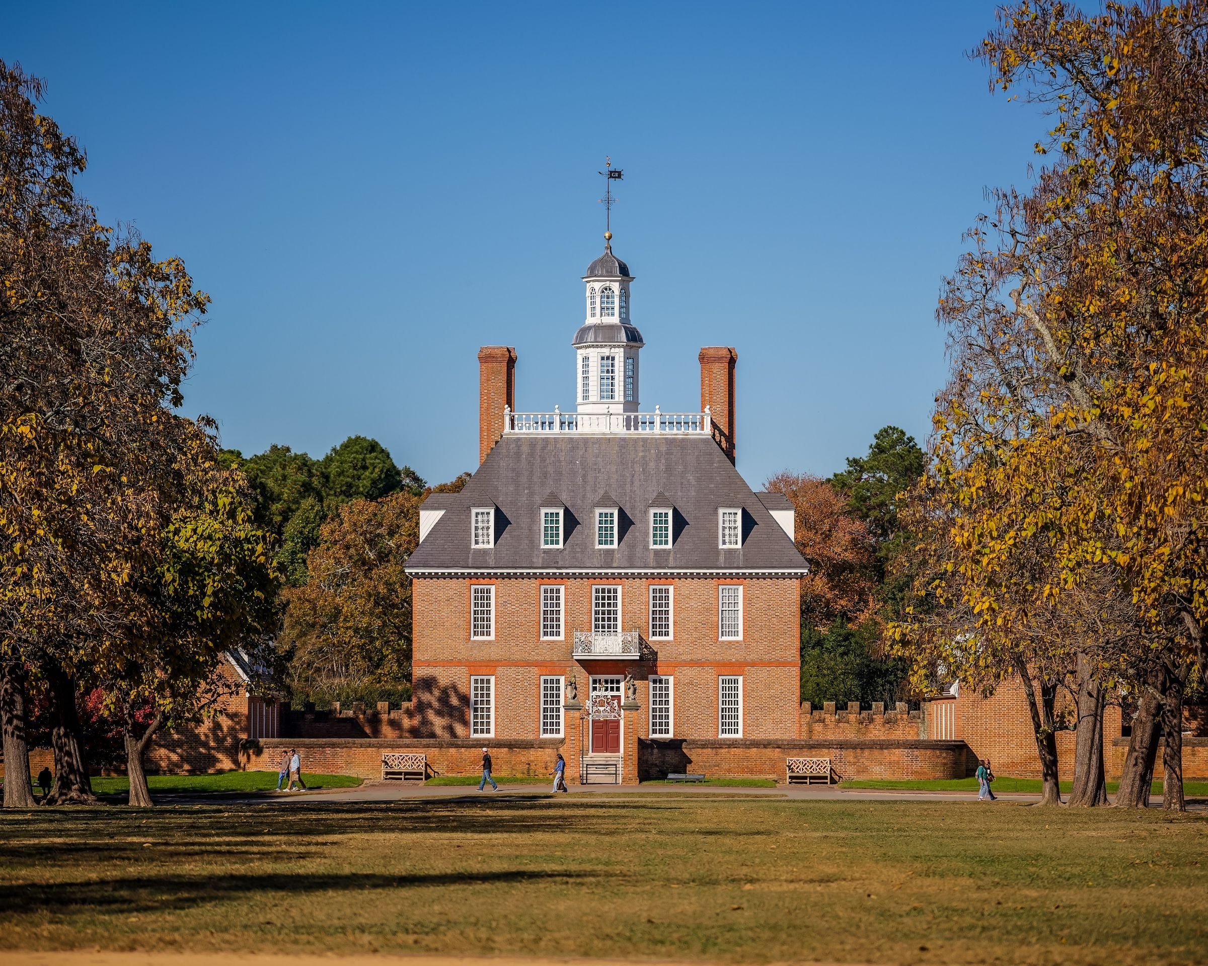 The Governor's Palace in Colonial Williamsburg