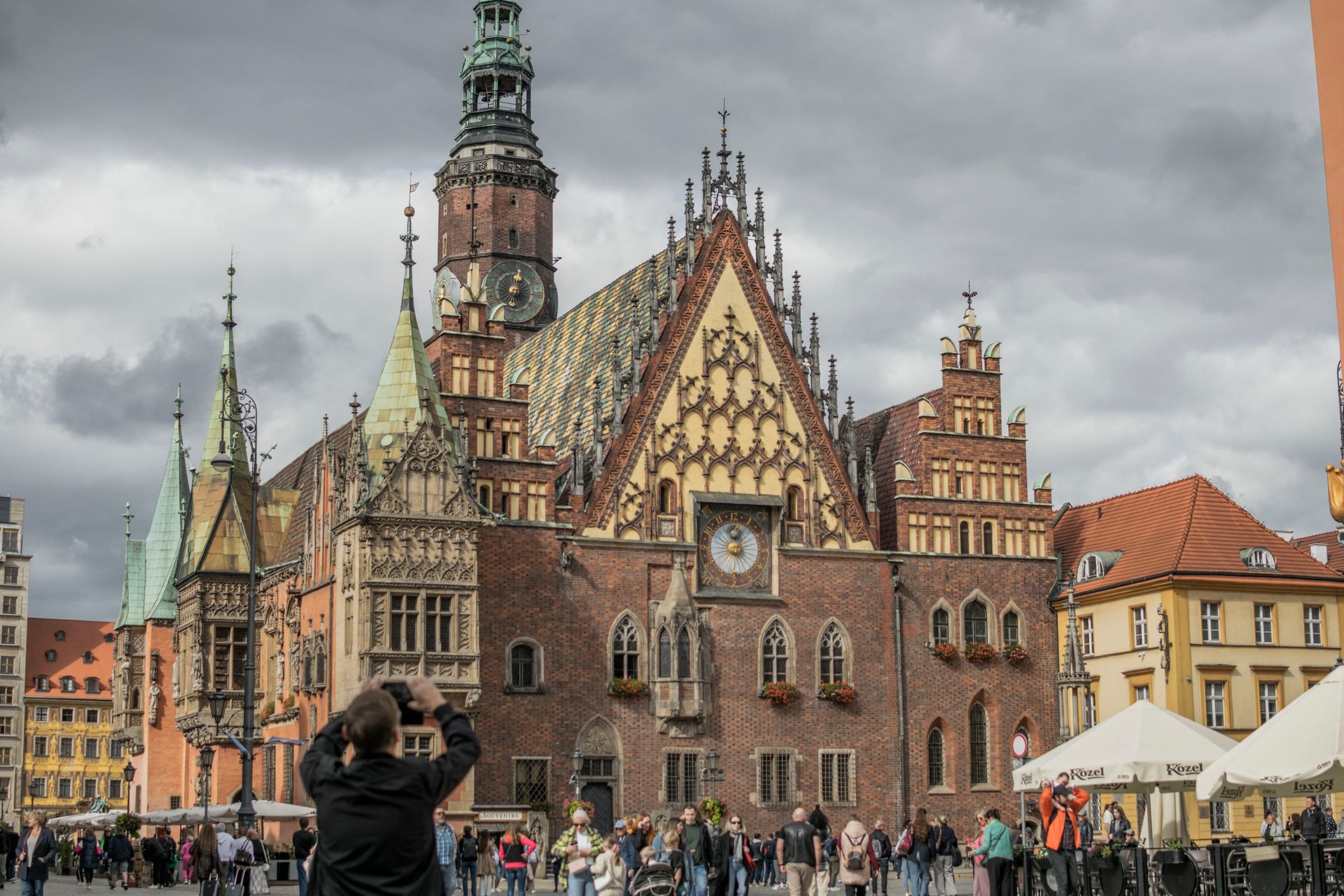 Wrocław's Market Square and Town Hall
