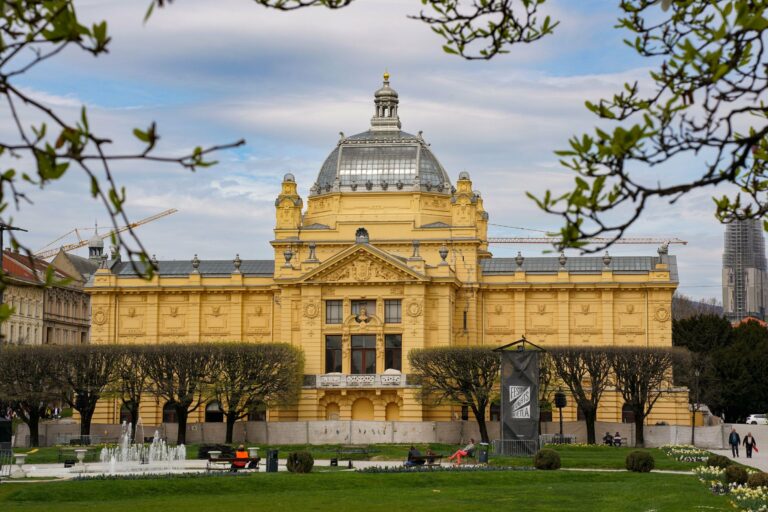 The Art Pavilion in Zagreb