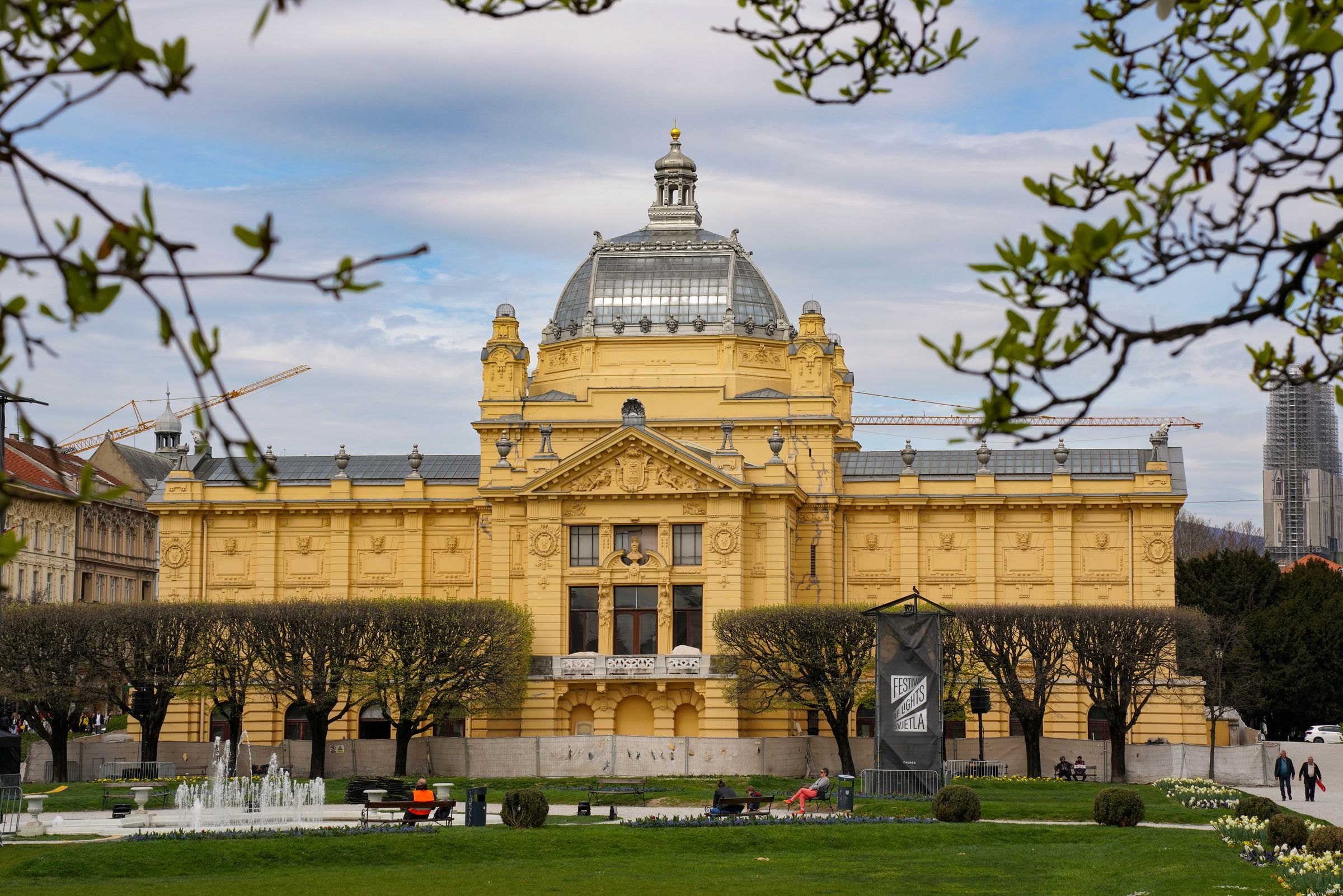 The Art Pavilion in Zagreb