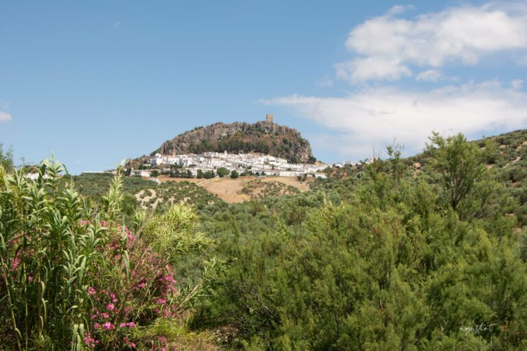 The hilltop town of Zahara de la Sierra