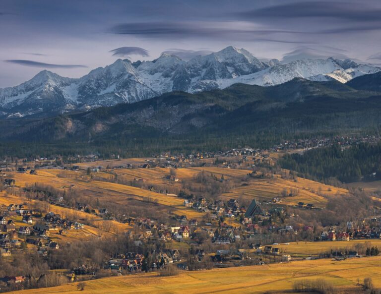 Zakopane below the Tatra Mountains